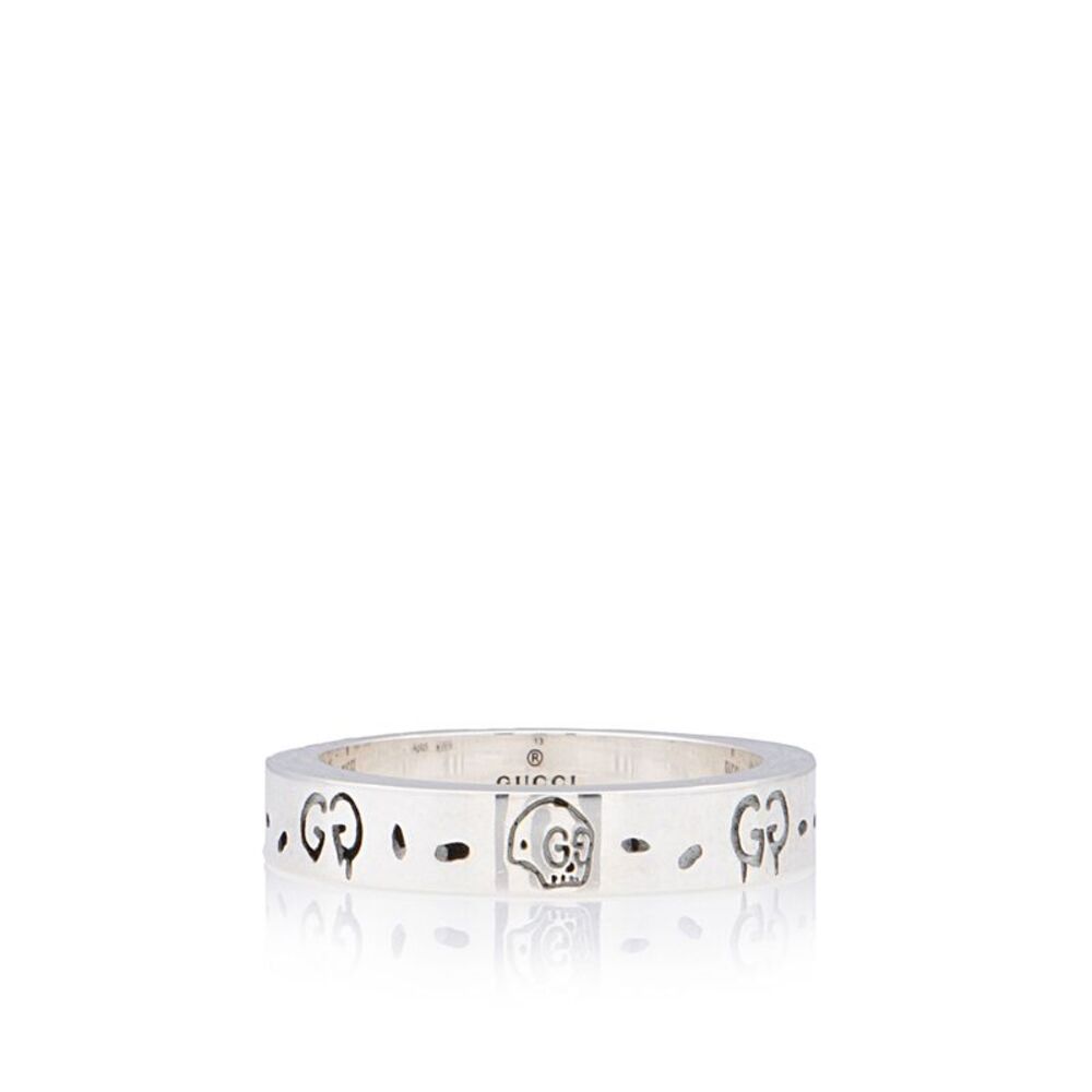 Gucci Sterling Silver Ghost Ring - Size 6 1/2